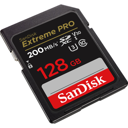 SanDisk SDHC 128GB Extreme Pro 200MB/s UHS-I Cass10 U3 V30 - 2
